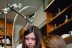 Brevard sophomores Abby Williams and Carly Onnink conducted a study of kudzu bug pheromones.