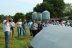 Lee Menius (left) conducts a tour of his poultry and livestock operation for a Piedmont Farm School group.