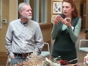 Horticulture Therapists John Murphy and Heather Kelejian