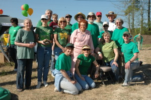 Group photo of community gardeners