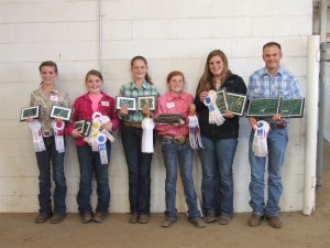 Livestock Judging Team with Awards_11-22-13