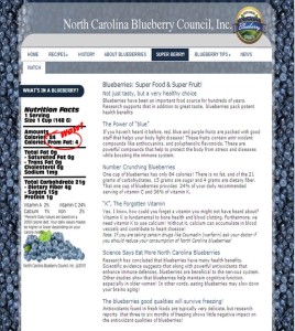 NC Blueberry Council NC Blueberry Council