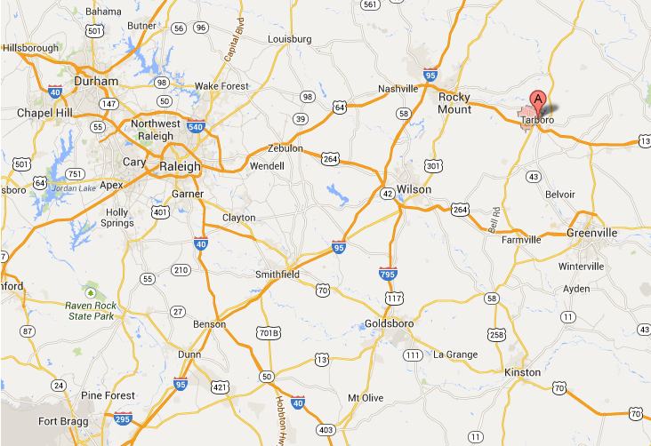 Frozen Tar in Tarboro (835am, Jan 30, 2014) NC State Extension