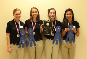 Champion Senior Hippology Team- Chatham County