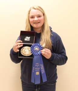 Junior Horseman of the Year- Abby Holsomback, Granville County