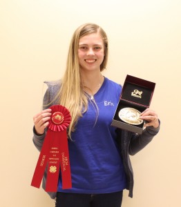 Reserve Champion Senior Horseman of the Year- Erin Christner, Rowan County