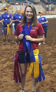 Sierra Simmerman- High Individual Overall in Hippology