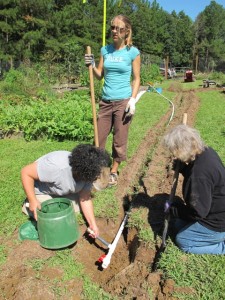 NC State Extension Service Master Gardener volunteers in Durham