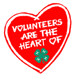 Volunteers are the heart of 4-H