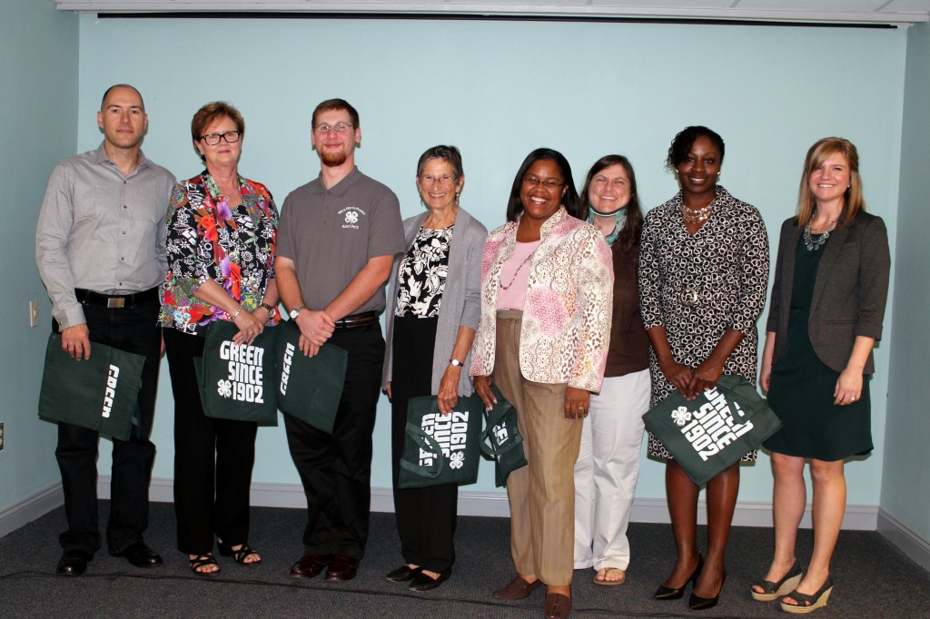 Leslie Dill, New Hanover County 4-H Agent, recognized the club leaders and advisory council members for their commitment to 4-H members and the advancement of the organization.