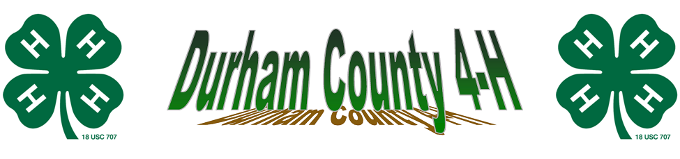 Durham County 4-H banner