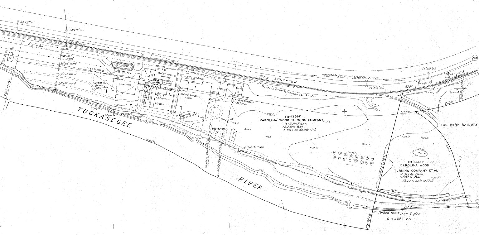 CWT layout, 1943
