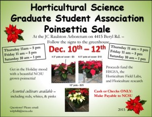 2015 NC State Poinsettia-Sale