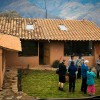 Community members interacting with tourists (Misminay, Cusco)