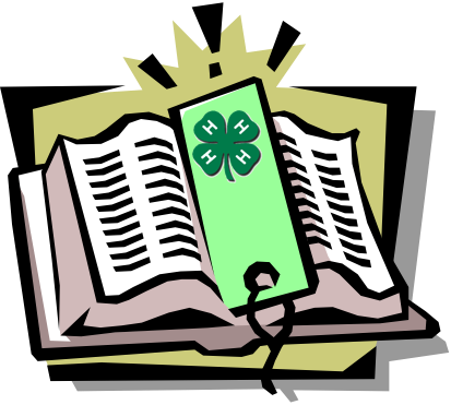 Image result for 4-H Record book clip art