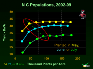 Source: Dr. Jim Dunphy, NCSU Professor and Extension Soybean Specialist