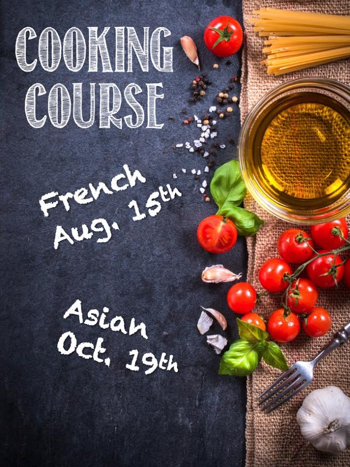 Cooking Course flyer