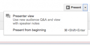 sharing google slides on zoom