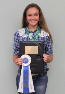 Savannah Lindsey 11-13 Presentation Champion