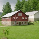 Idyllic scene at the Valle Crucis Conference Center