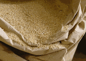 bag of soybean meal