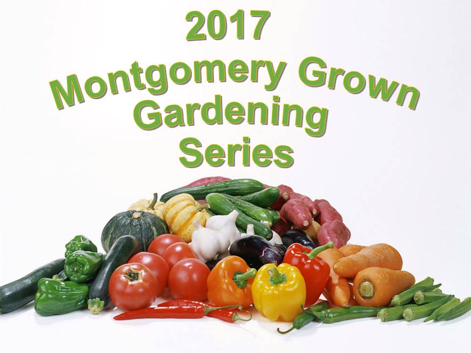 Montgomery Grown Gardening Series banner