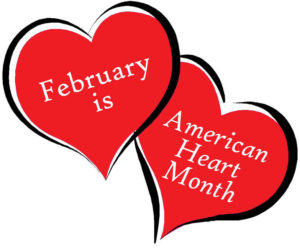February is American Heart Month clipart