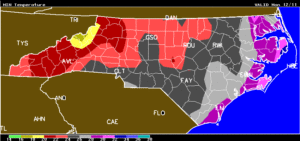 Cover photo for Update: AWIS Weather for the Weekend (12.8.17)