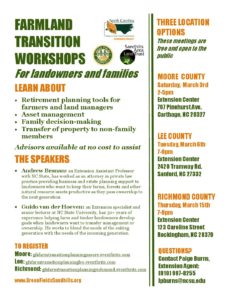 Cover photo for Farm Transition Workshops