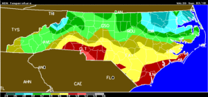 Cover photo for Saturday Evening Frost Update From AWIS (6:53pm, March 17, 2018)
