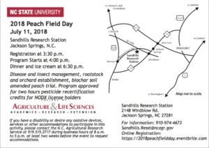 Cover photo for 2018 Peach Field Day