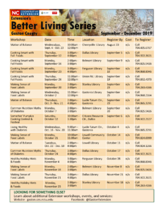 Cover photo for Better Living Series: Sept - Dec 2022
