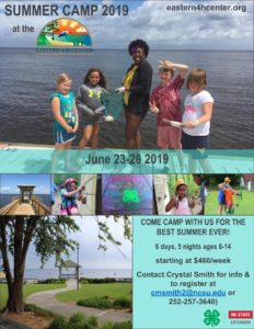 Cover photo for Summer Camp 2019 With Warren County 4-H