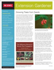 Cover photo for 2019 Spring Extension Gardener Newsletter