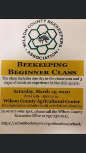 Cover photo for 2020 Wilson County Bee School
