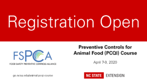 Cover photo for Registration Open: Preventive Controls for Animal Food Course