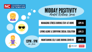 Cover photo for Midday Positivity Mental Wellness Series