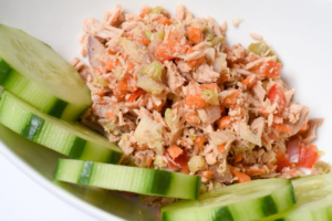 med instead of meds tuna salad