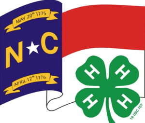 4-H logo and NC flag