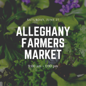 Cover photo for Alleghany Farmers Market Update!