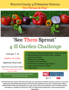 Cover photo for See Them Sprout 4-H Garden Challenge