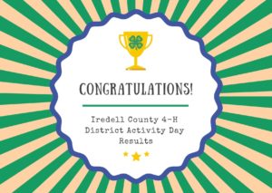 4-H Congratulations