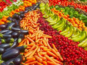 Variety Fruits and Vegetables