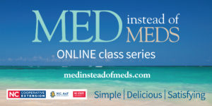 Online Med Instead of Meds infographic
