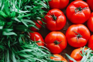 Tomatoes From Above