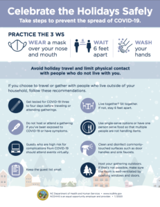 Cover photo for Celebrate the Holidays Safely