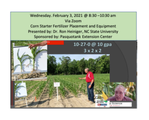 Cover photo for Corn Starter Fertilizer Placement and Equipment
