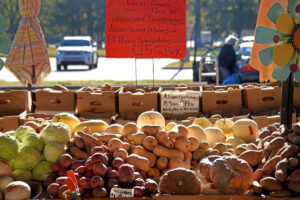 produce at farmers' market