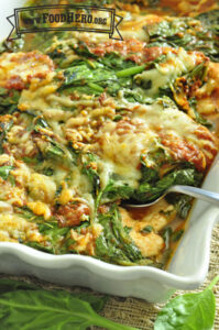 Cover photo for Holiday Meal on a Budget: Italian Spinach and Chicken Recipe