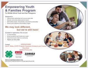 Empowering Youth and Families Program Flyer